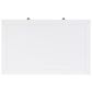 Butler Specialty Company Nora 2-Drawer Wide Nightstand with Open Shelf in Smooth White, , large