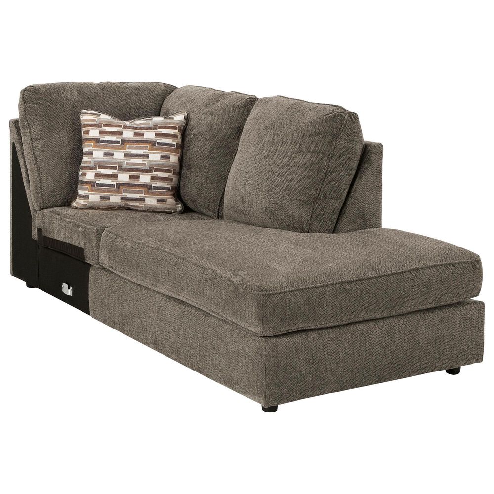 Ashley OPhannon 2-Piece U-Shaped Sectional with Left Facing Chaise and Right Facing Corner Chaise in Putty, , large