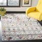 Safavieh Adirondack ADR204F 6" x 9" Light Grey and Fuchsia Area Rug, , large