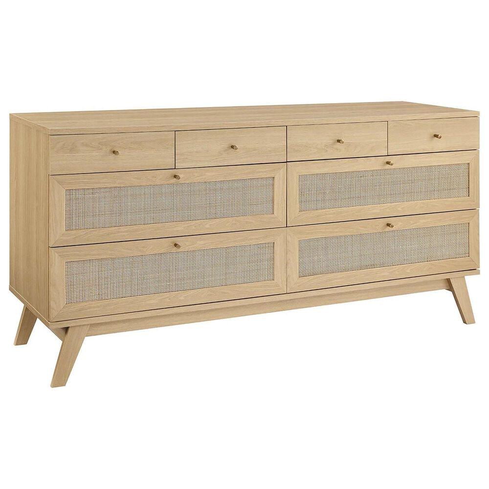Modway Soma 8-Drawer Dresser in Oak, , large