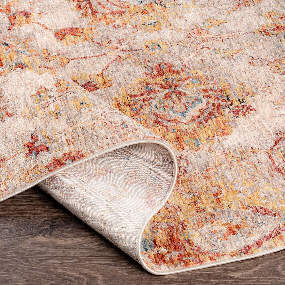 Surya Mirabel 10&#39; x 14&#39; Teal, Rust, Burnt Orange, Mustard, Gray and Beige Area Rug, , large