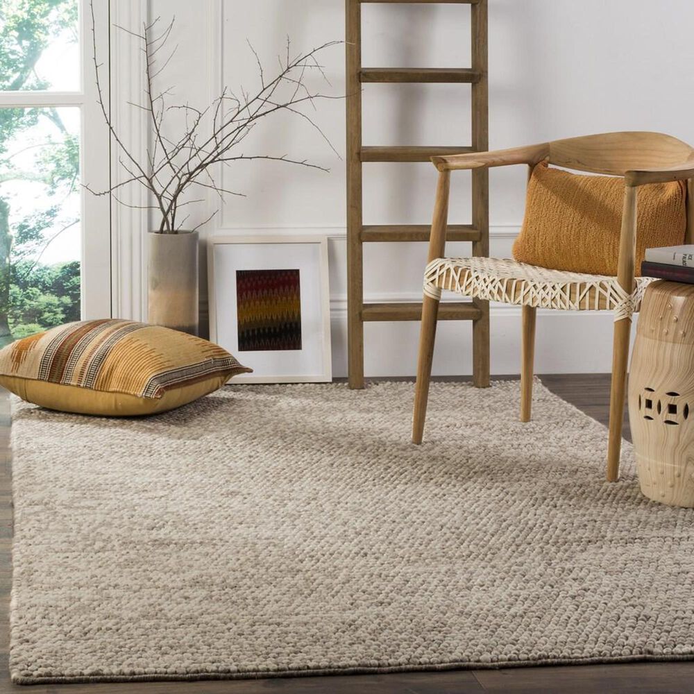 Safavieh Natura NAT620B 5&#39; x 8&#39; Beige Area Rug, , large