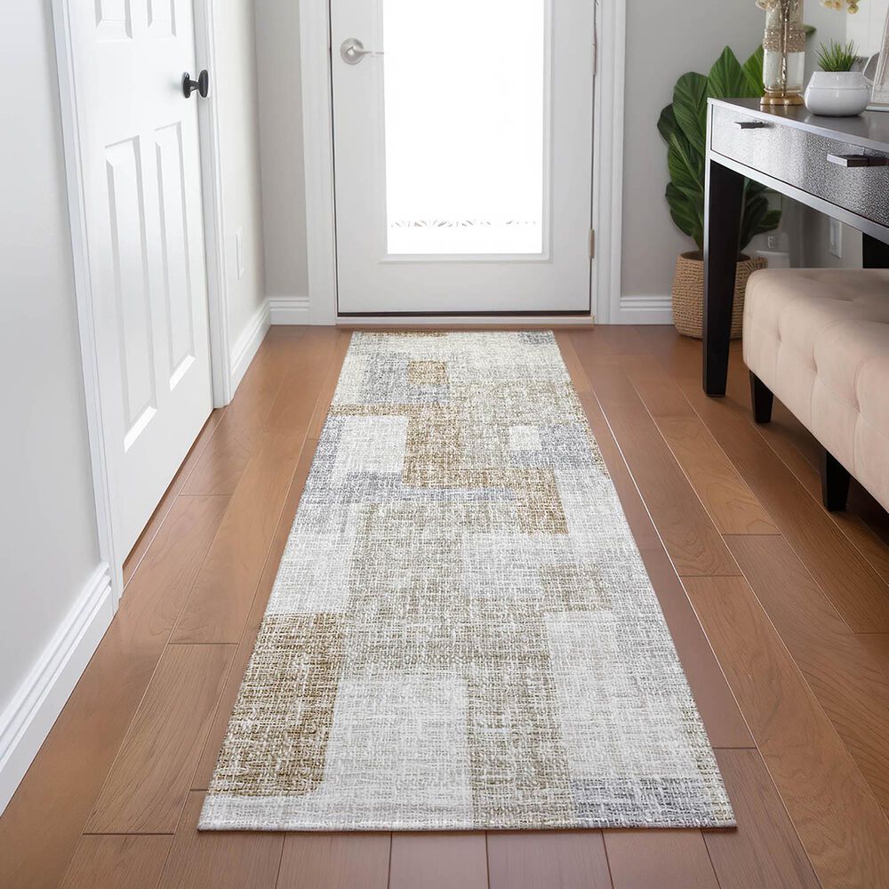 Dalyn Rug Company Portico PO3 Ivory 2&#39;3&quot; x 7&#39;6&quot; Runner, , large