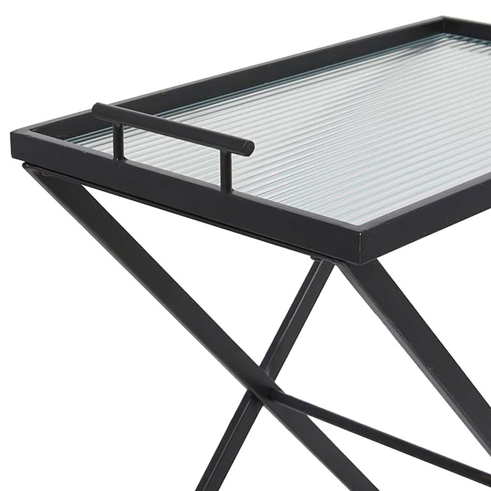 Uma Enterprises XLeg Accent Table in Black NFM