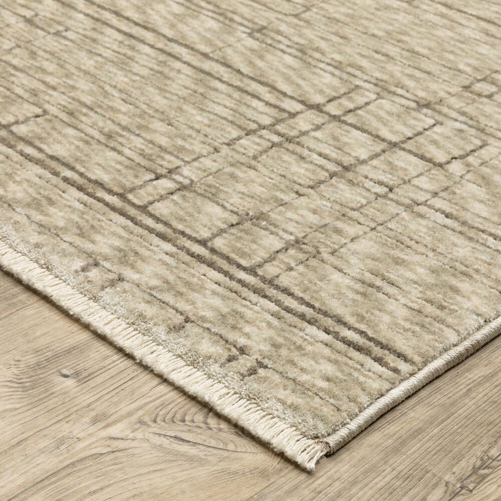 Oriental Weavers Capella Beige and Brown 3&#39;3&quot; x 5&#39; Area Rug, , large