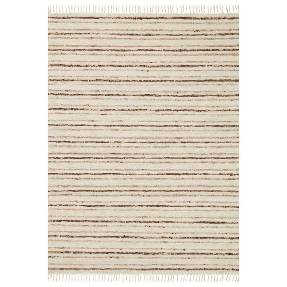Magnolia Home Nico Ivory and Natural 7"9" x 9"9" Area Rug, , large