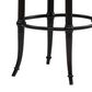 Armen Living Luther Bar Height Stool in Dark Brown, , large