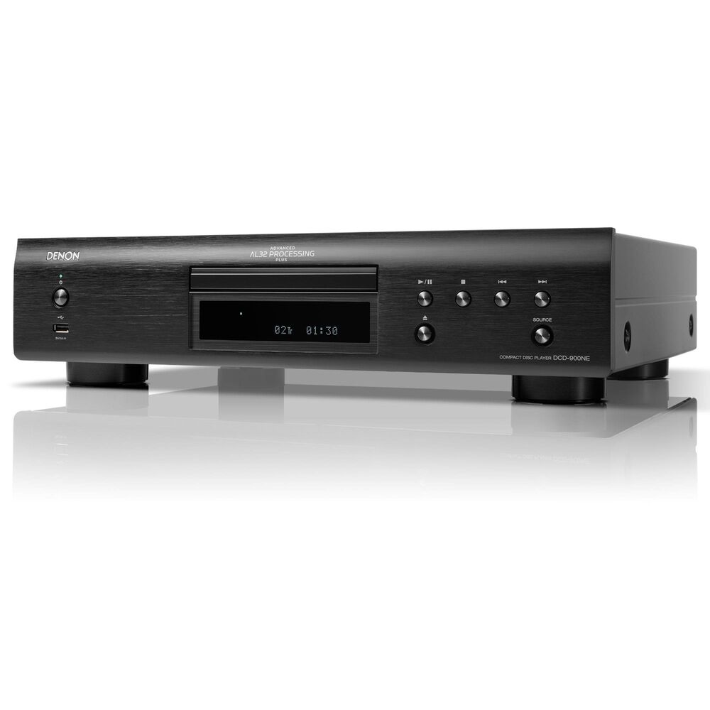 Denon CD Player with Advanced AL32 Processing Plus and USB in Black, , large