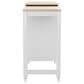 HOMLUX 75" Kitchen Island with Extendable Dining Table in White, , large