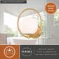 Vaxcel Bucktown 1-Light Wall Sconce in Natural Brass, , large