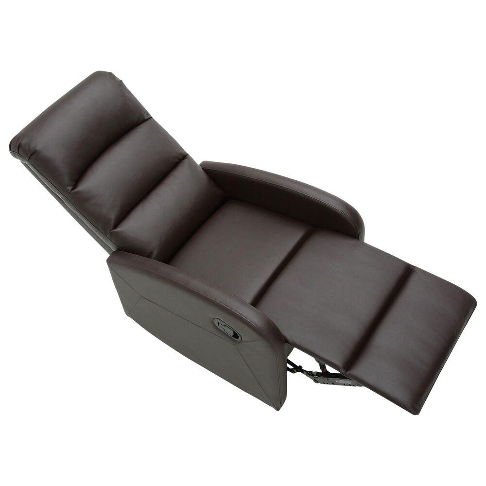 Lumisource Dormi Recliner Chair in Brown, , large