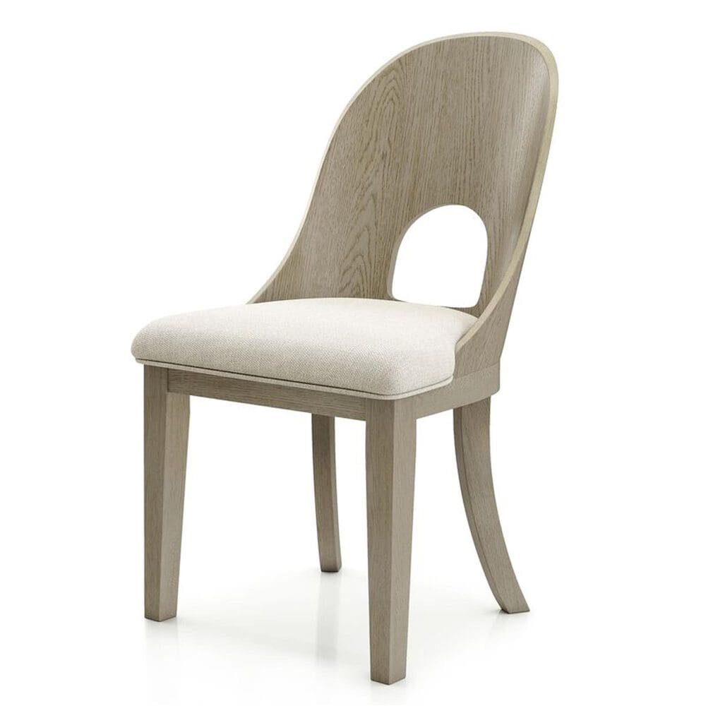 Furniture of America Sterling West Side Chair in White Oak &#40;Set of 2&#41;, , large