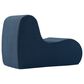 Jaxx Uptown Armless Accent Chair in Navy, , large