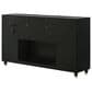 Pacific Landing Lorient 8-Drawer Flame Box Dresser in Black, , large