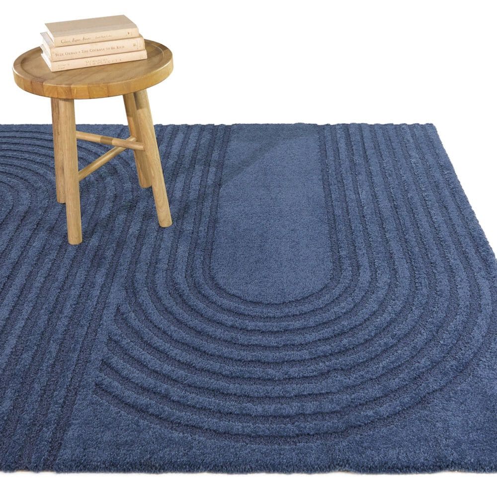 Balta Rugs Cristian 5&#39;3&quot; x 7&#39; Blue Area Rug, , large