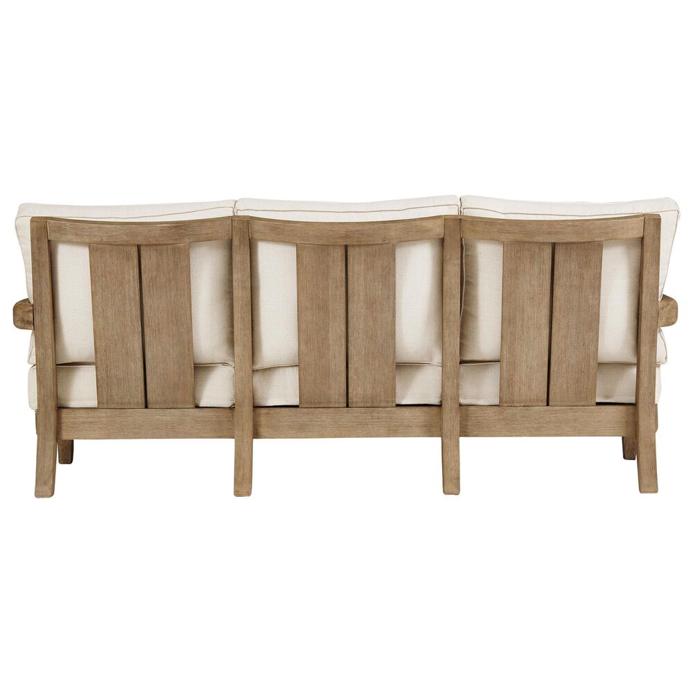 Ashley Gerianne 5-Piece Patio Conversation Set in Beige, , large