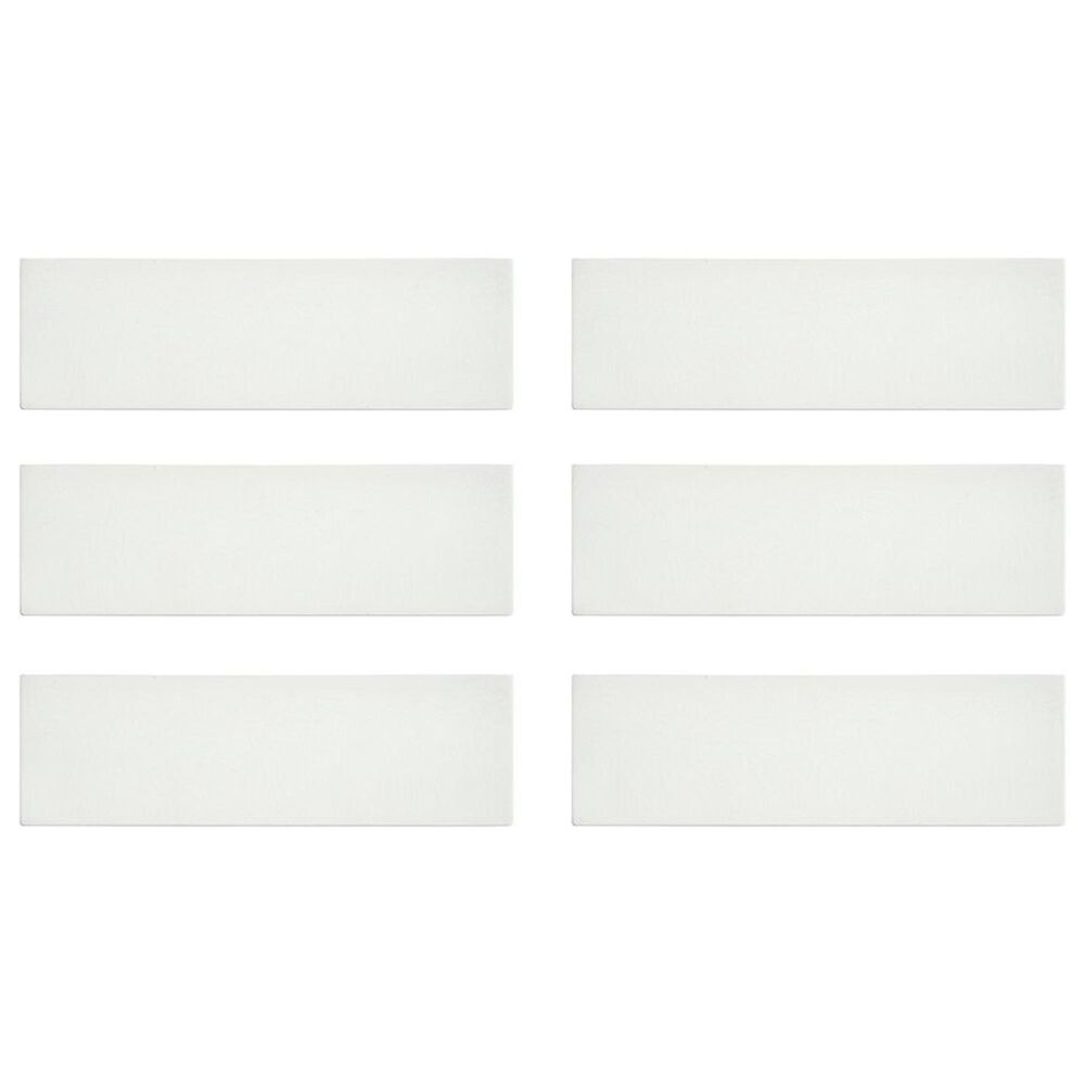 Soho Studio ColorHues Chalk White 2" x 8" Cement Tile, , large