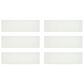 Soho Studio ColorHues Chalk White 2" x 8" Cement Tile, , large