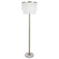 Classy Art Wholesalers Tassel Elegance I Floor Lamp in Soft Gold and White, , large
