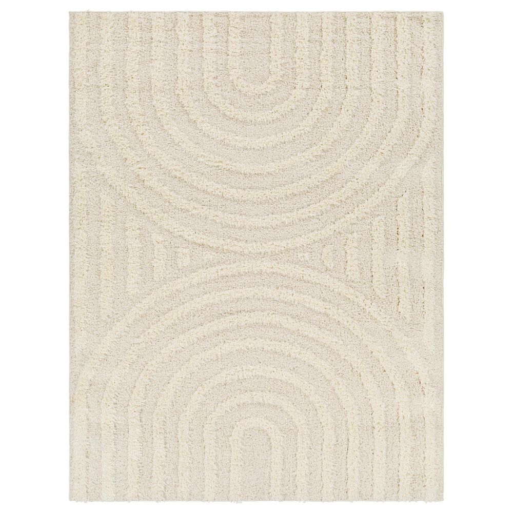 Surya Rodos RDO2328 6"7" x 9" Beige, White Area Rug, , large