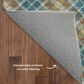 Dalyn Rug Company Soft Essentials Plaid Jewel 3" x 5" Indoor/Outdoor Area Rug, , large