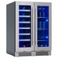 Zephyr 5.2 Cu. Ft. Dual Zone Wine and Beverage Cooler in Stainless Steel, , large