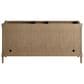 James Martin Kinnsden 72" Double Bathroom Vanity in Weathered Oak with 3 cm Tajnar Eclos Top and Rectangular Sinks, , large