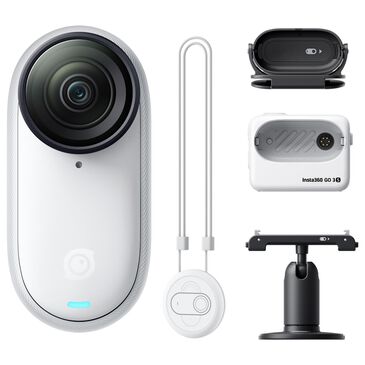 Insta360 GO 3S Standard Bundle 128 GB Action Camera in Arctic White, , large