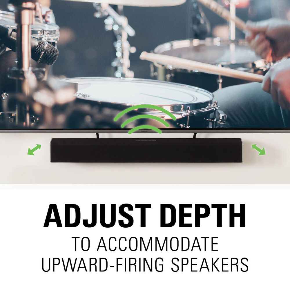 Sanus Universal Soundbar Mount - Depth Adjustable, , large