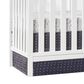Oxford Baby Bennett 4-In-1 Convertible Crib in Rustic White, , large