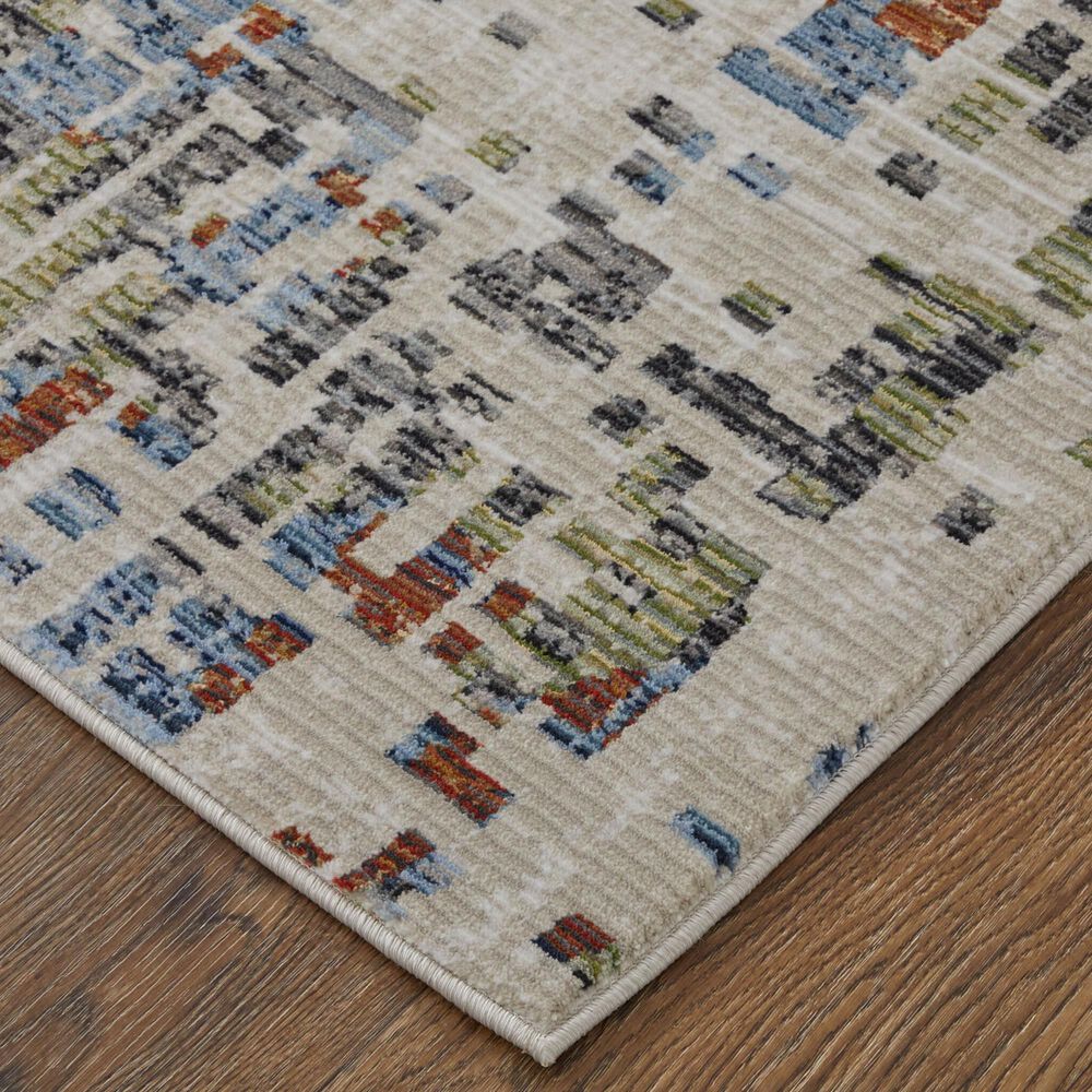 Feizy Sonora 7&#39;10&quot; x 10&#39;3&quot; Ivory and Multicolor Area Rug, , large