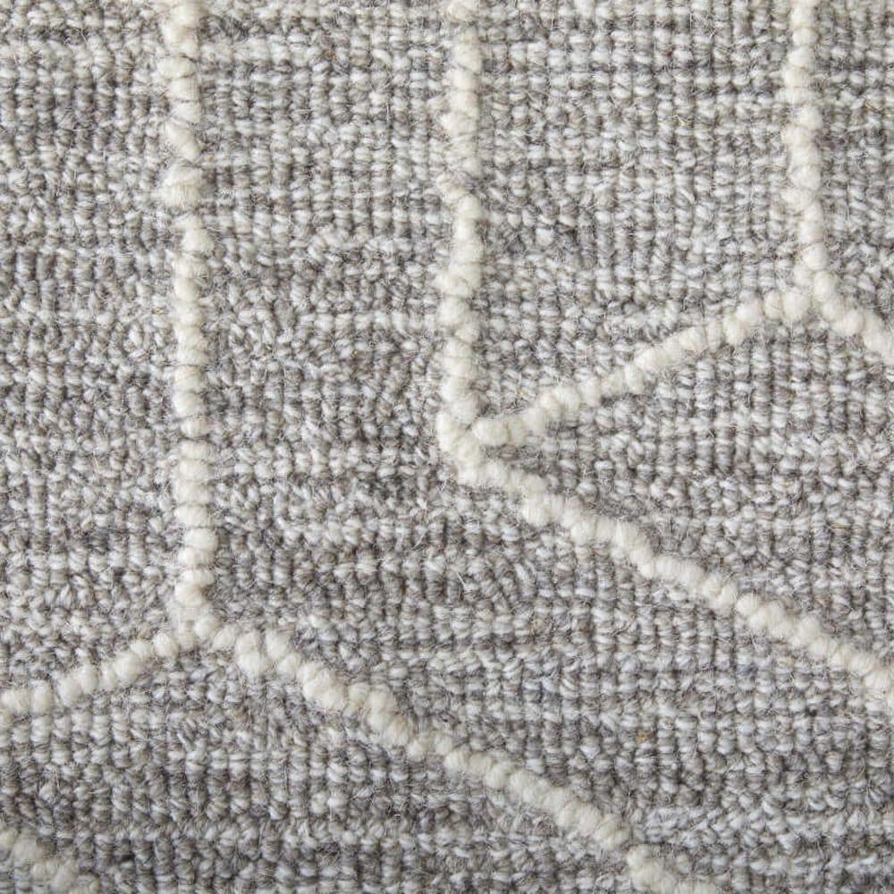 Feizy Rugs Emerson 8&#39; x 10&#39; Gray and Ivory Area Rug, , large