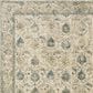 Karastan Marash 5" x 7"6" Cream and Blue Area Rug, , large
