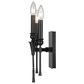 Golden Lighting Landon 3-Light Wall Sconce in Matte Black, , large