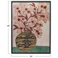 Creative Coop Sunset Villa 48" x 36" Flowers and Vase Wall Art in Multicolor, , large
