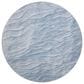 Dalyn Rug Company Pacifica PA1 8" Round Denim Area Rug, , large