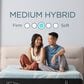 Tempur-Pedic LuxeAdapt 2.0 Medium Hybrid King Mattress with High Profile Box Springs, , large