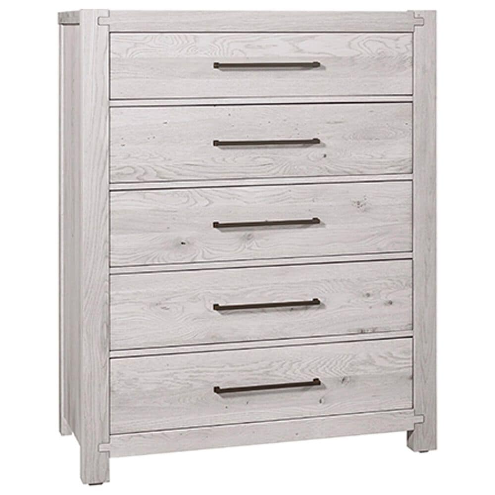 Viceray Collections Joinery 5-Piece Queen Bedroom Set in Washed White Oak, , large