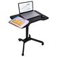 HP Adjustable Sit/Stand Laptop Desk in Black, , large