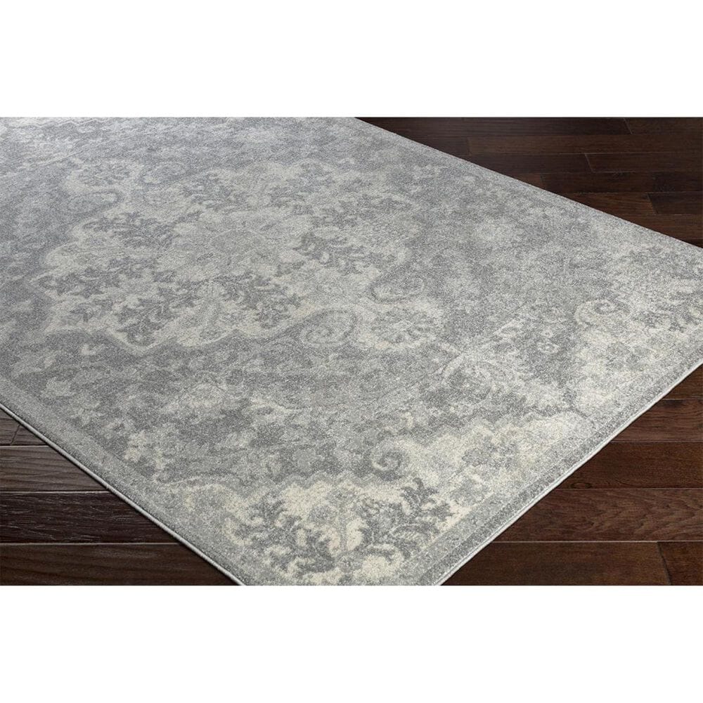 Surya Harput HAP-1070 7&#39;10&quot; x 10&#39;3&quot; Gray, Charcoal and Beige Area Rug, , large