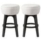 Emerald Home Furnishings Sutton Place Backless Bar Stool in Cocoa (Set of 2), , large