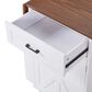 HOMLUX 39" Outdoor Kitchen Island in White, , large