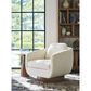 Lexington Home Brands La Costa Bluewater Swivel Chair in Bisque, , large
