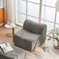 Hearth and Haven Accent Chair and Ottoman in Gray, , large