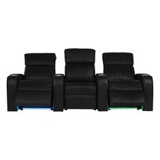 Style Expressions Flicks 3-Piece Home Theater Set in Black