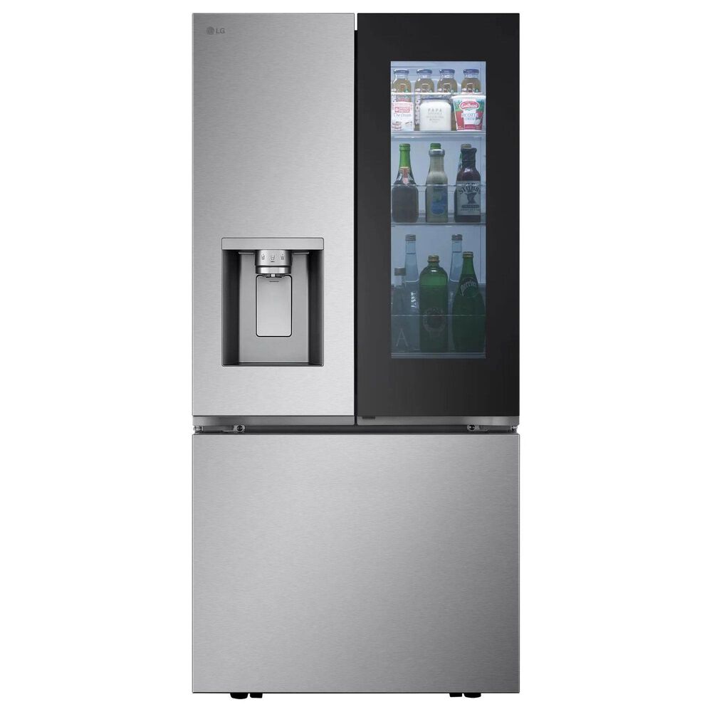 LG 25 Cu. Ft. Standard-Depth French Door Refrigerator in Stainless Steel, , large