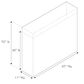 Bertazzoni 48" Full Width Duct Cover in Stainless Steel, , large