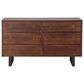 Home Trends & Design Aspen 4-Piece King Bedroom Set in Walnut Brown and Antique Zinc, , large