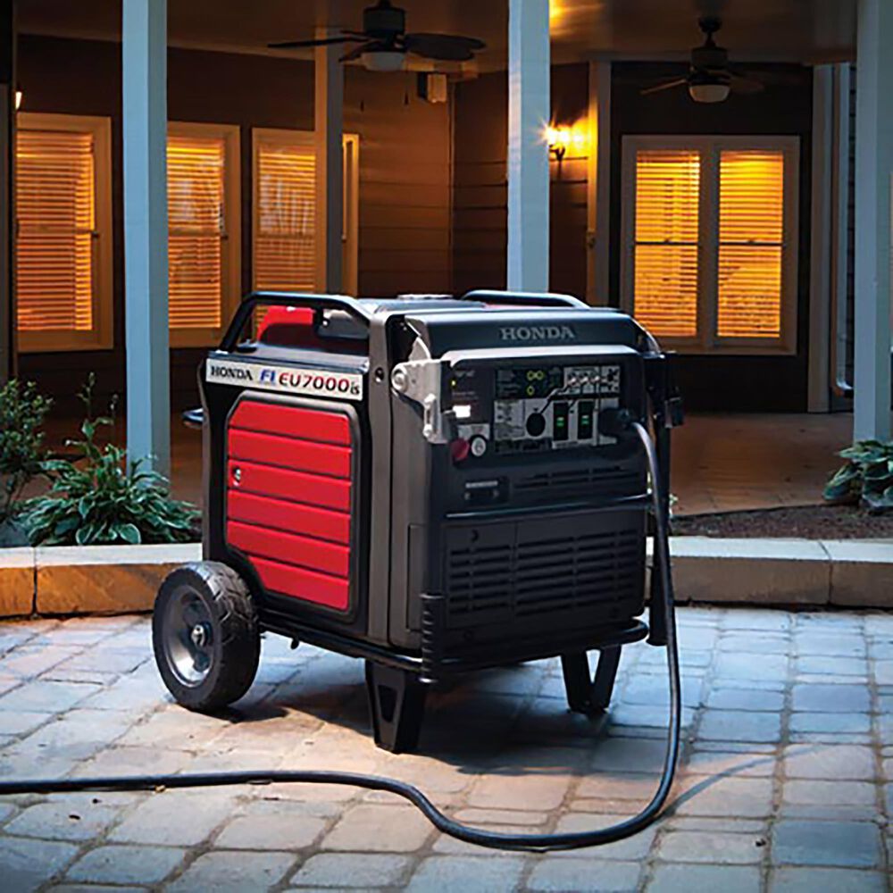 Honda 7000-Watt 120/240V Electric Start Inverter Generator, , large