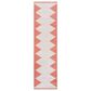 Surya Eagean EAG-2436 Rust, Ivory, Dusty Pink and Dusty Coral 2"7" x 10" Indoor/Outdoor Runner, , large